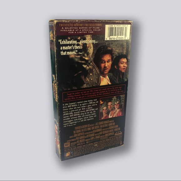 Vintage “Big Trouble in Little China” VHS - Picture 2 of 2